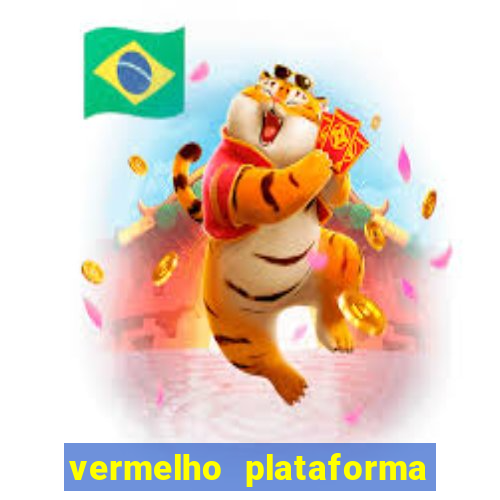 vermelho plataforma de jogos